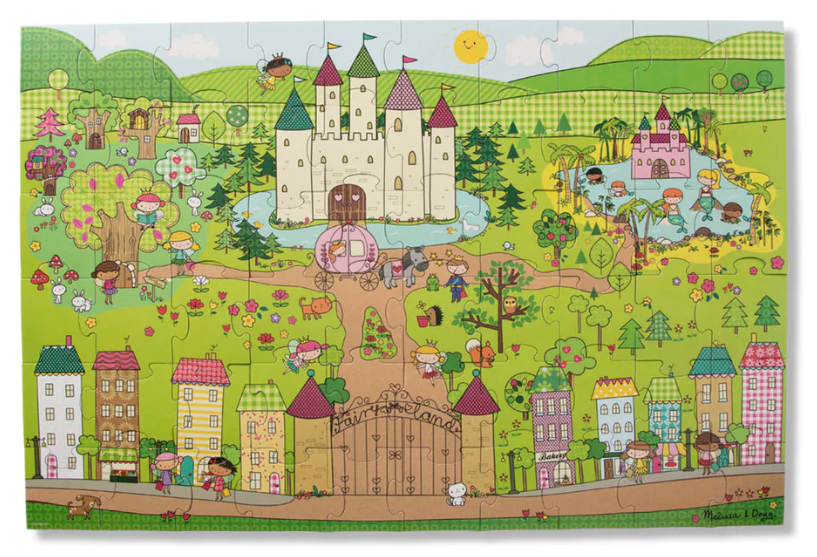 Princess Fairyland - floor puzzle