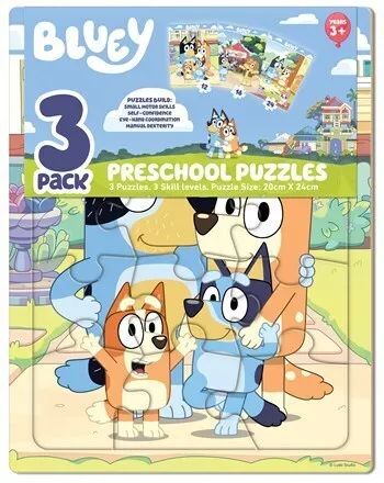 Blue Puzzles 3 Pack