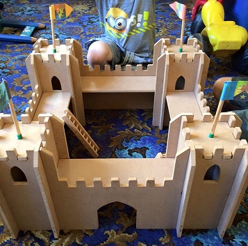 Giant Wooden Castle